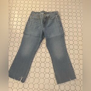 J. Crew Light Blue Cropped Jeans